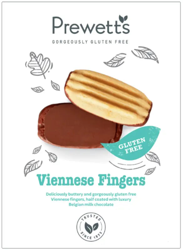 Prewetts Milk Chocolate Viennese Fingers