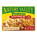 Nature Valley Eiweiß gesalzene Karamell- und Erdnussriegel