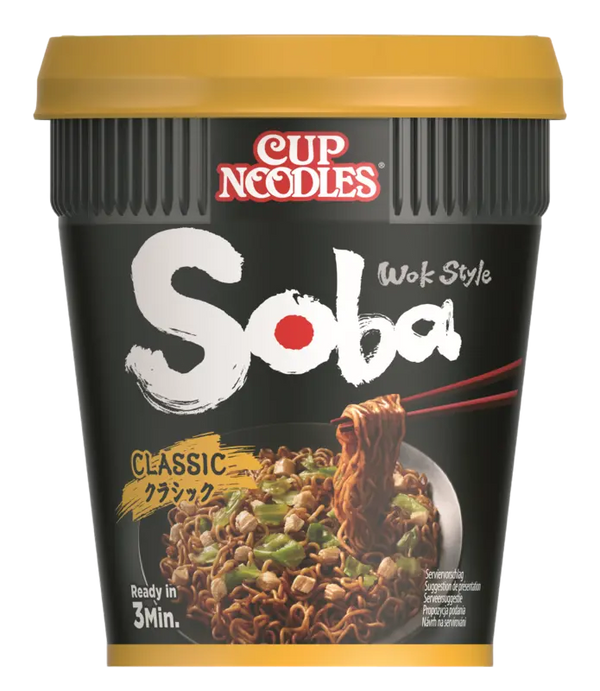 Nissin Soba Becher-Nudeln klassisch