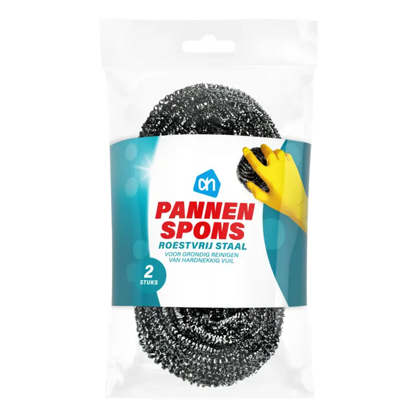 Pannenspons roestvrijstaal