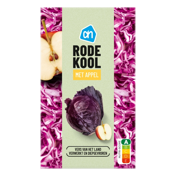 Red cabbage with apple