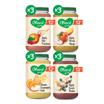 Fruit jars from 12 months