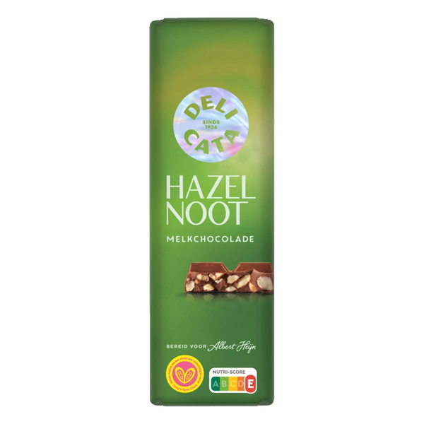 Delicata Riegel Milchschokolade Haselnuss