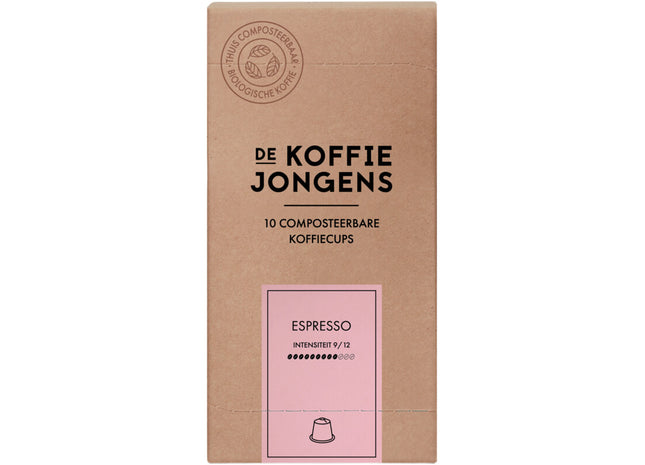 De Koffiejongens Espresso capsules