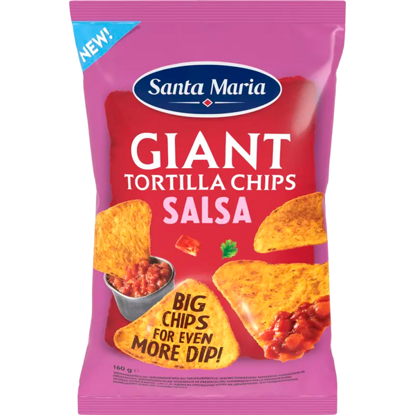 Santa Maria Giant tortilla chips salsa