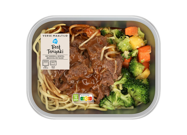 Verse maaltijd beef teriyaki