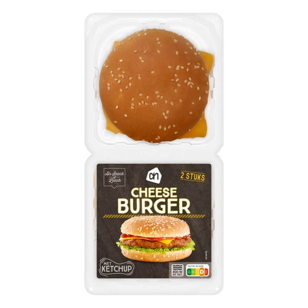 Käseburger-Brötchen