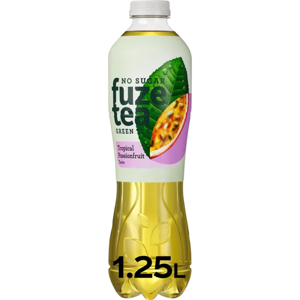 Fuze Tea Green tea tropical passionfruit no sugar