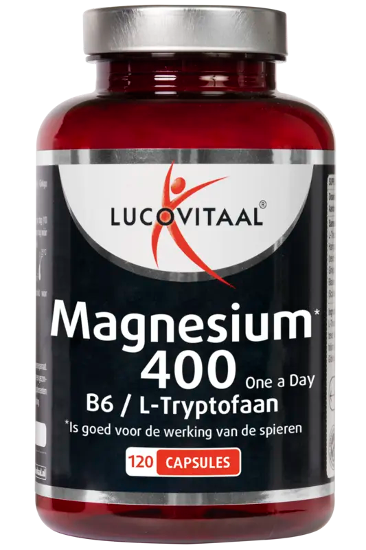 Lucovitaal Magnesium 400 mg, B6 & L-tryptophan