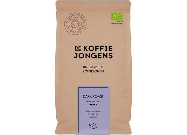 De Koffiejongens Dark roast koffiebonen