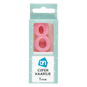 Candle number 8 color