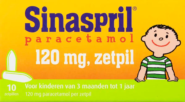 Sinaspril Paracetamol Zäpfchen 120 mg