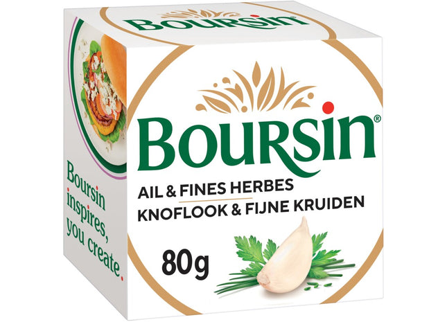Boursin Knoflook & fijne kruiden