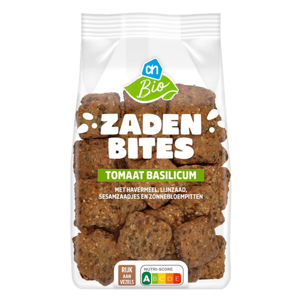 Seed crackers tomato basil