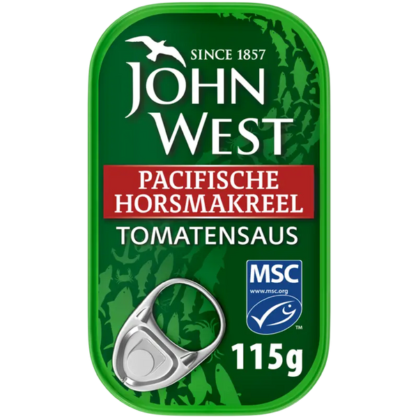 John West Makrelen in Tomatensauce