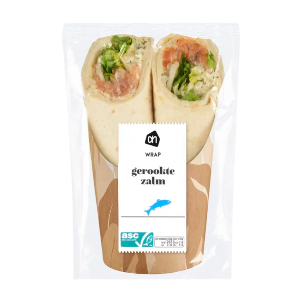 Wrap geräucherter Lachs