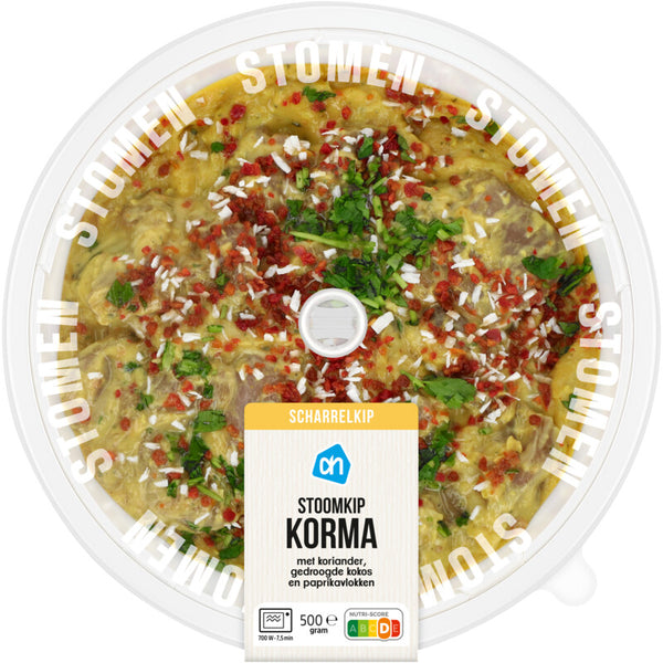 Stoomkip khorma curry