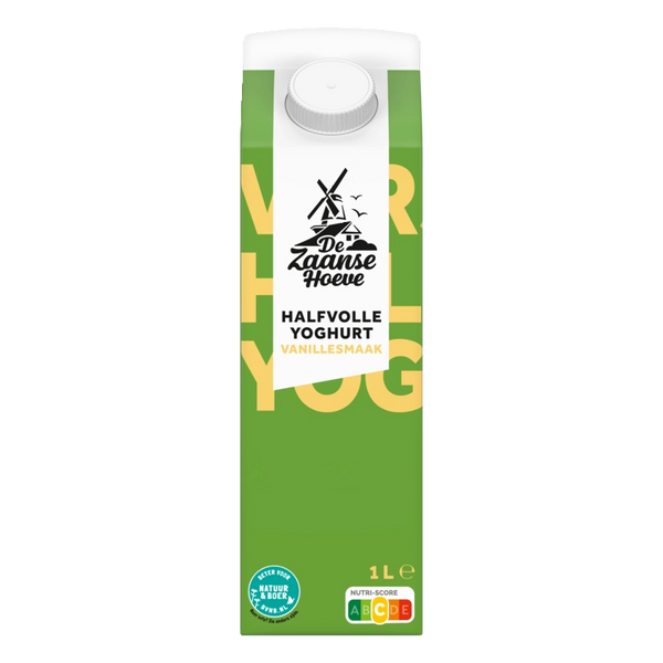De Zaanse Hoeve halbvolle Joghurt Vanillegeschmack