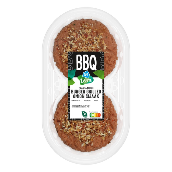 Terra Plant-Based Burger Grilled Onion Flavor