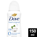 Dove Original 0% underarm spray