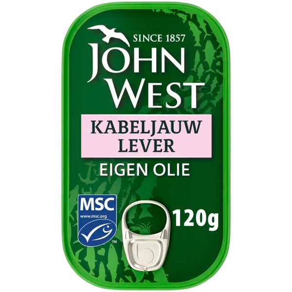 John West Kabeljauwlever