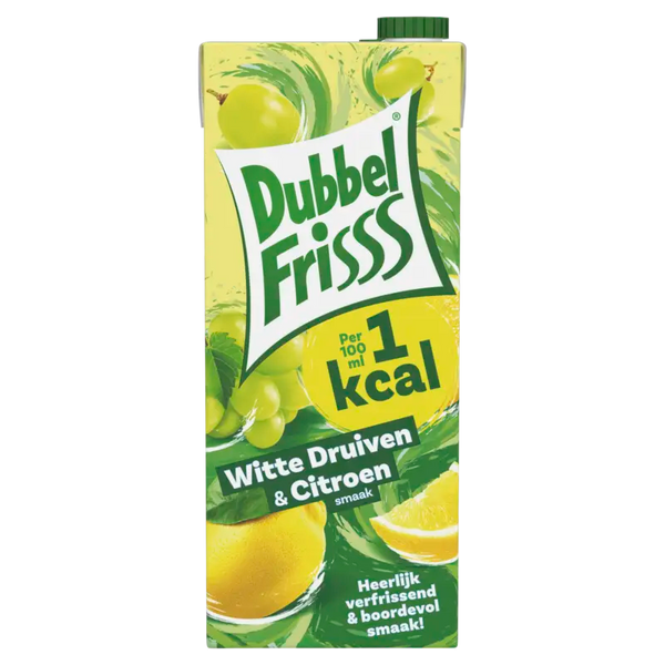 DubbelFrisss 1kcal White grapes & lemon