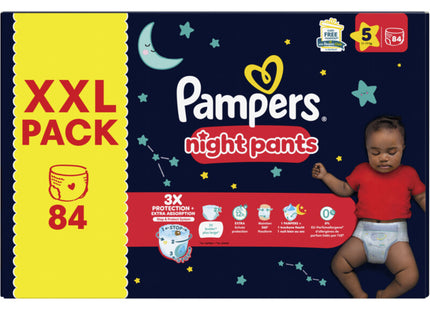 Pampers Baby-dry night pants XXL-pack maat 5