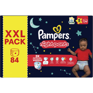 Pampers Baby-dry night pants XXL-pack maat 5