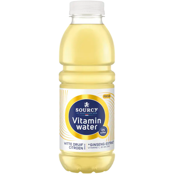 Sourcy Vitaminwater witte druif citroen