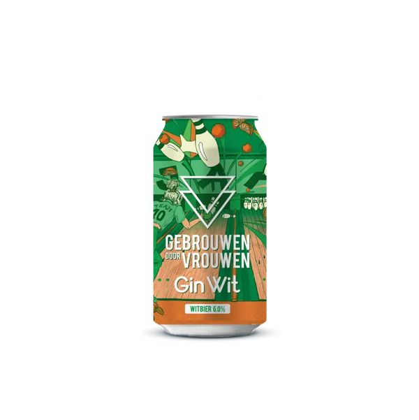 Gebrouwen door vrouw Gin wit