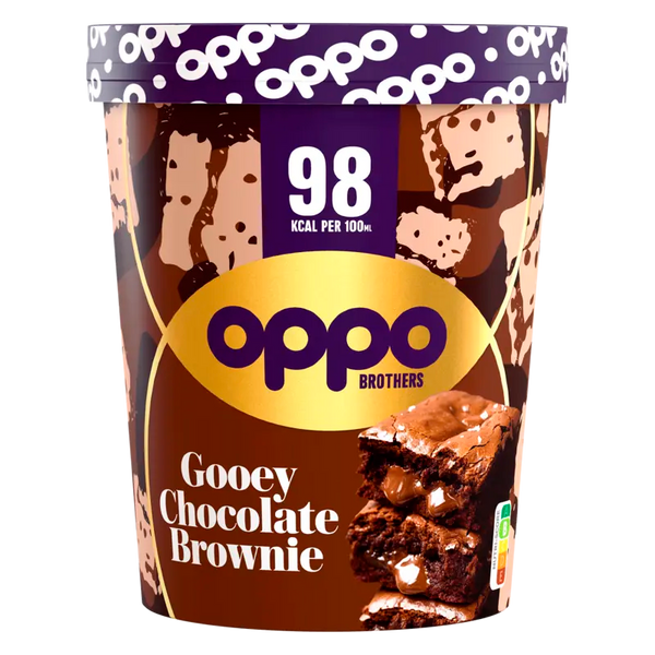 Oppo Brüder Klebriger Schokoladen-Brownie