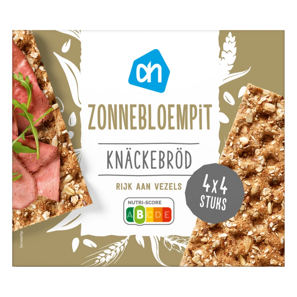 Crispbread sunflower seed