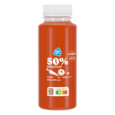 50% vegetable juice carrot orange ginger