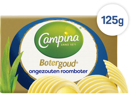 Campina Botergoud ongezouten roomboter