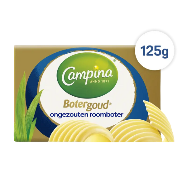 Campina Botergoud unsalted cream butter