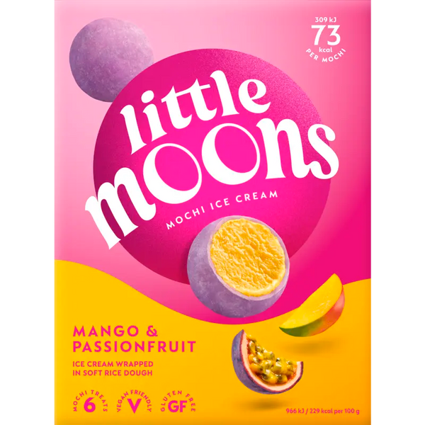Little Moons Mochi ijs passie mango