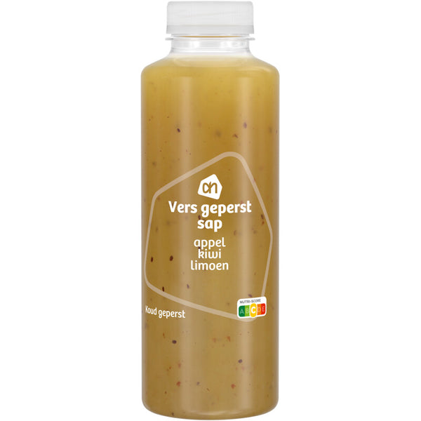 Vers geperst sap appel kiwi limoen