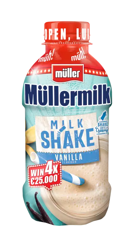 Müller Müllermilk milkshake vanilla