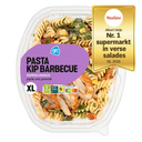 XL Salat Pasta Hähnchen Barbecue