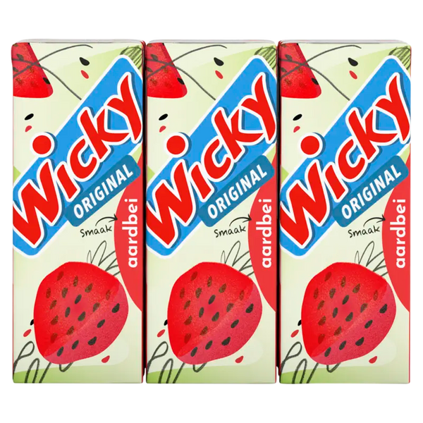 Wicky Aardbei 6-pack
