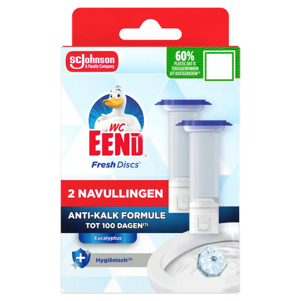 WC-Eend Fresh Discs Anti-Kalk Nachfüllung