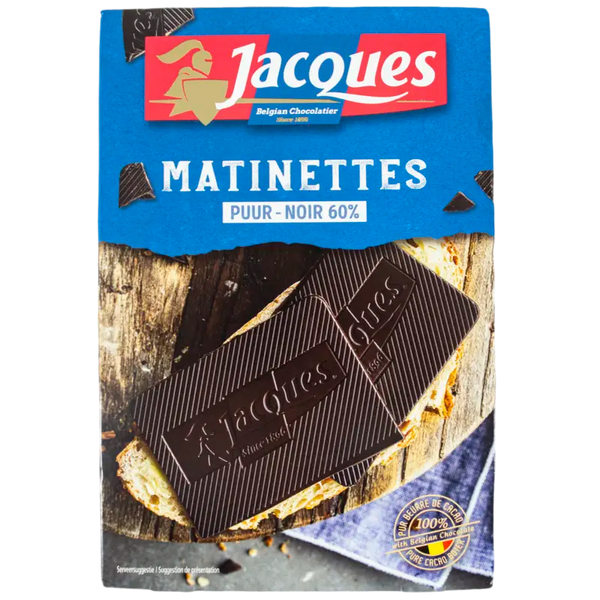 Jacques Zartbitterschokolade 60% Matinettes