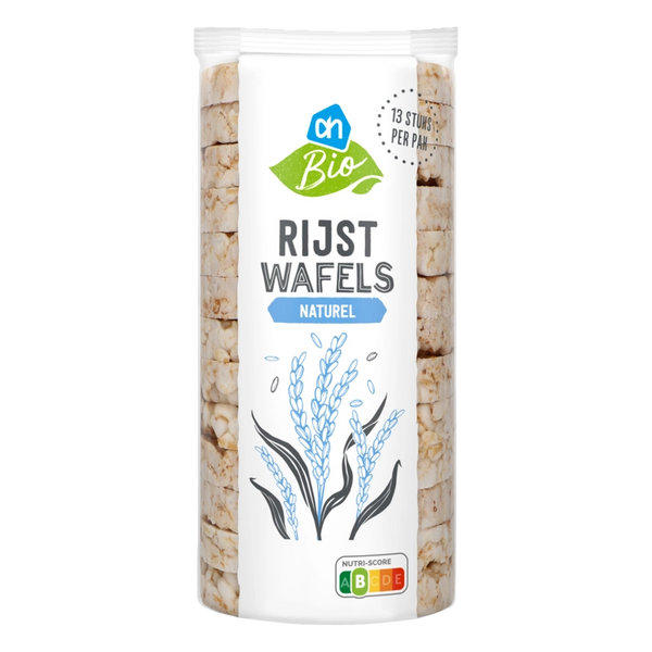 Biologische Reiswaffeln naturbelassen