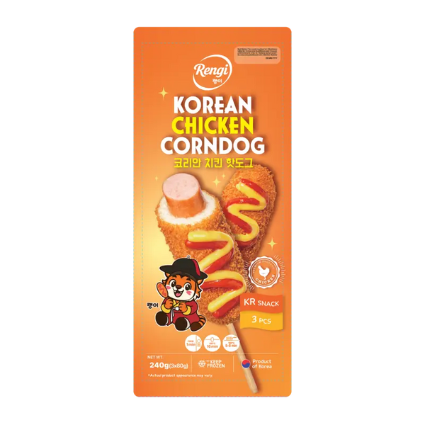 Rengi Korean chicken corndog