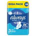 Always Ultra Day Long Plus Binden mit Flügeln Giga Pack