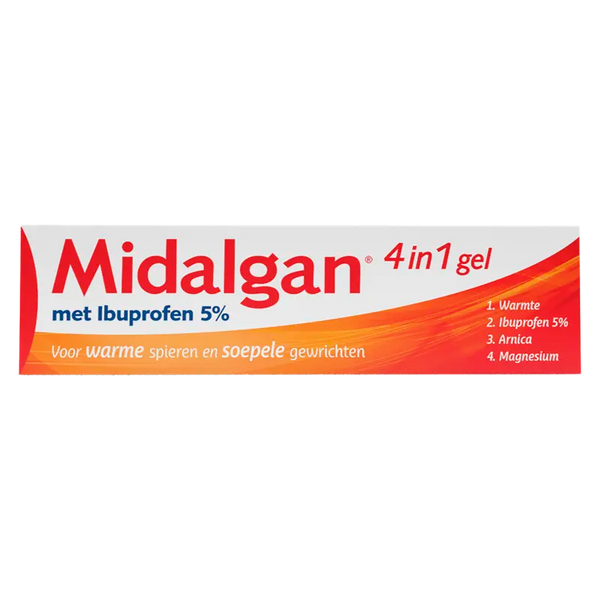 Midalgan 4in1 gel met ibuprofen 5%