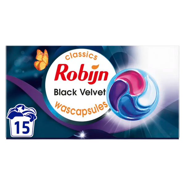 Robijn 3-in-1 Wascapsules black velvet
