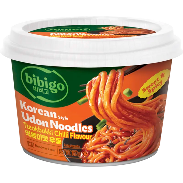 Bibigo Korean-Style Udon Noodles Chili Flavor