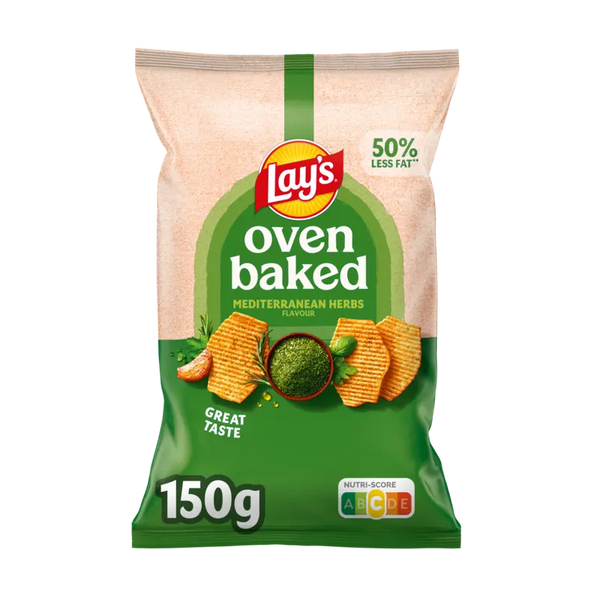 Lay's Oven baked mediterranean herbs