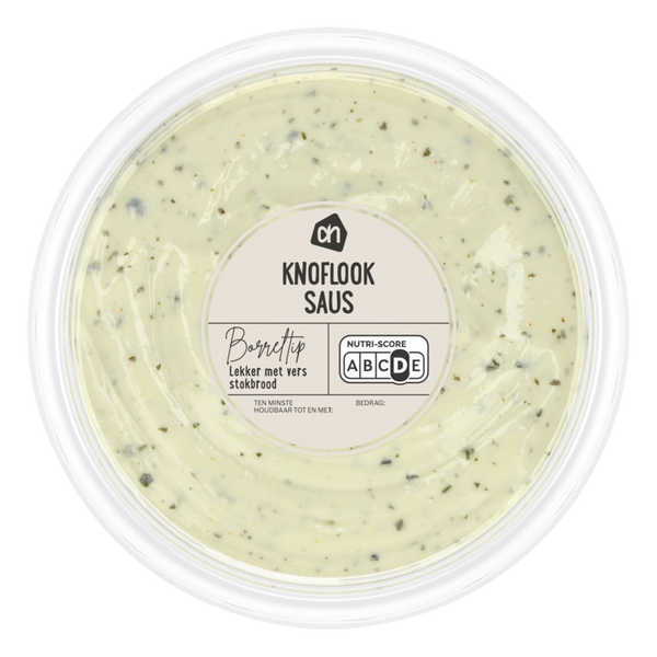 Creamy garlic sauce
